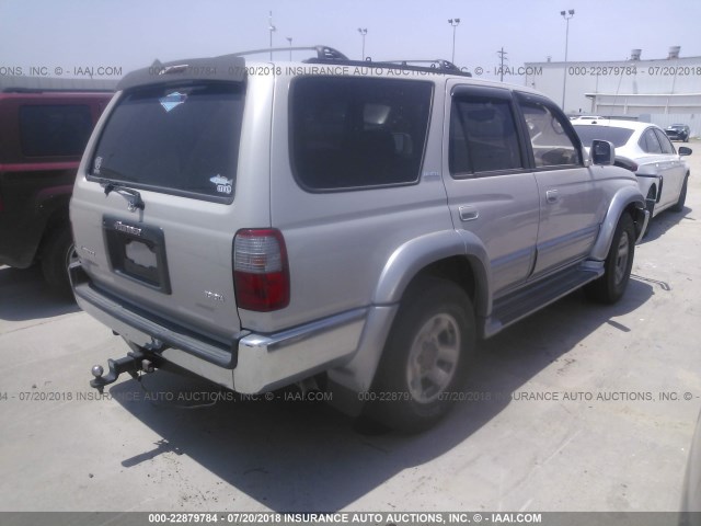 JT3GN87R8W0086528 - 1998 TOYOTA 4RUNNER LIMITED SILVER photo 4