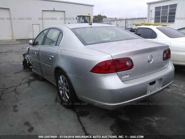 1G4HD572X6U247972 - 2006 BUICK LUCERNE CXL SILVER photo 3