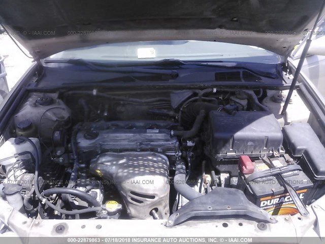 4T1BE32K32U082789 - 2002 TOYOTA CAMRY LE/XLE/SE 金色 照片 10