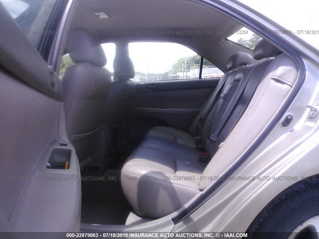 4T1BE32K32U082789 - 2002 TOYOTA CAMRY LE/XLE/SE 金色 照片 8