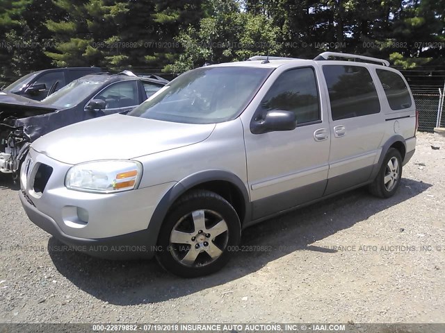 1GMDV33L65D224492 - 2005 PONTIAC MONTANA SV6 SILVER photo 2