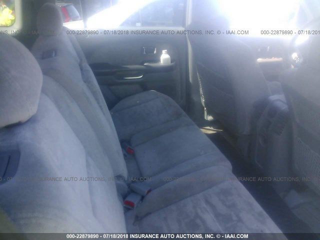 2HKYF18484H601390 - 2004 HONDA PILOT EX GRAY photo 8