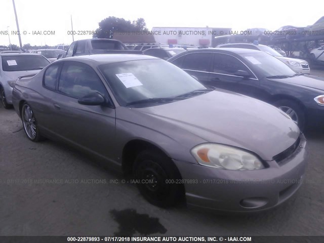 2G1WJ15K569233211 - 2006 CHEVROLET MONTE CARLO LS 棕色 照片 1