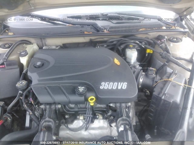 2G1WJ15K569233211 - 2006 CHEVROLET MONTE CARLO LS 棕色 照片 10