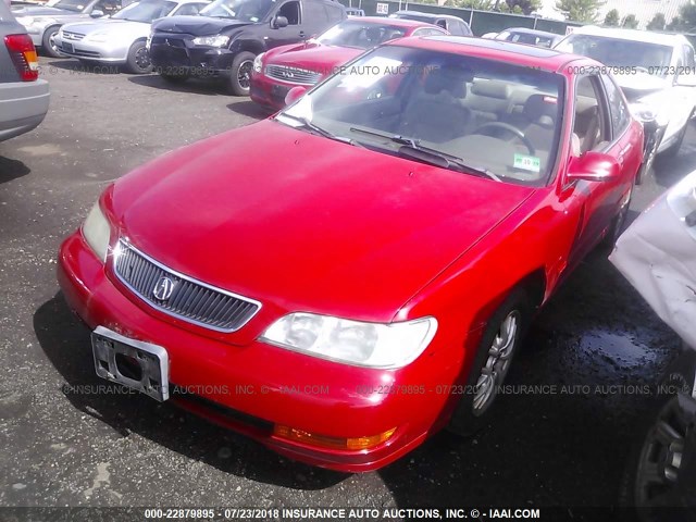 19UYA2253XL014781 - 1999 ACURA 3.0CL RED photo 2