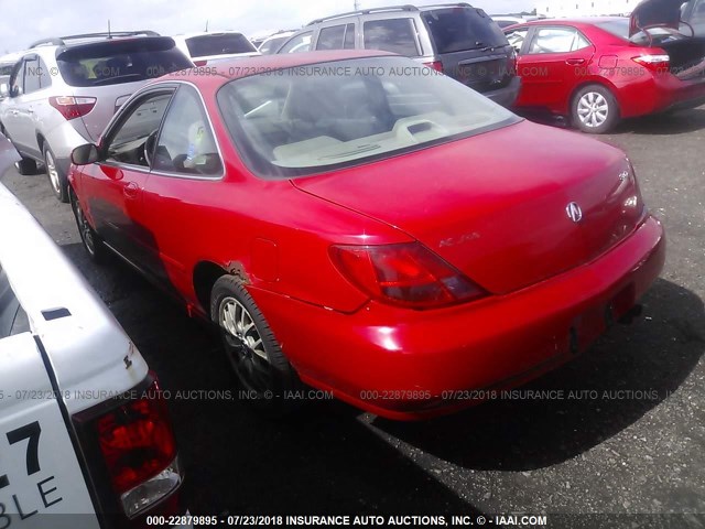 19UYA2253XL014781 - 1999 ACURA 3.0CL RED photo 3