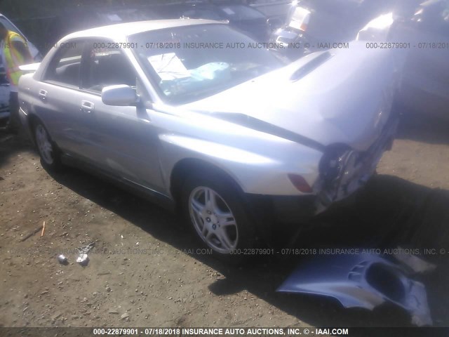 JF1GD29642H524798 - 2002 SUBARU IMPREZA WRX SILVER photo 1