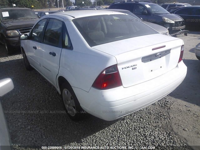 1FAFP34N07W280562 - 2007 FORD FOCUS ZX4/S/SE/SES 白色 照片 3