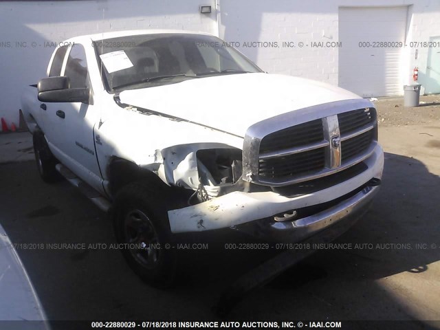 3D7KS28C76G289742 - 2006 DODGE RAM 2500 ST/SLT/LARAMIE WHITE photo 1