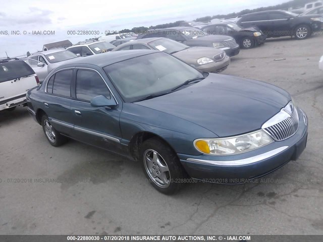 1LNHM97V41Y662532 - 2001 LINCOLN CONTINENTAL  BLUE photo 1