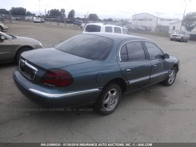 1LNHM97V41Y662532 - 2001 LINCOLN CONTINENTAL  Mavi foto 4