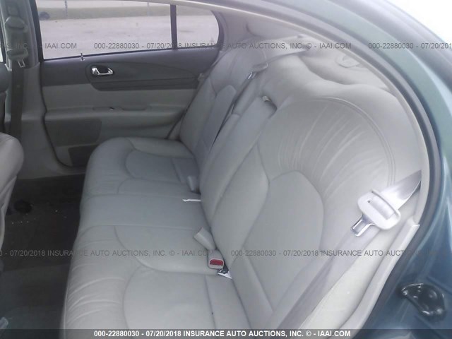 1LNHM97V41Y662532 - 2001 LINCOLN CONTINENTAL  Mavi foto 8