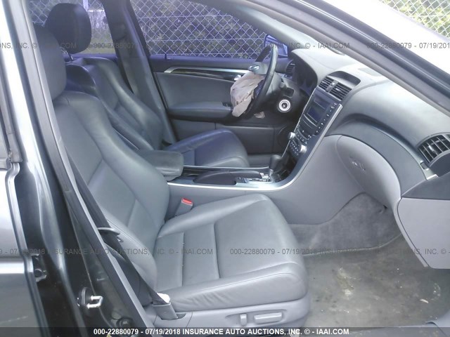 19UUA66236A064144 - 2006 ACURA 3.2TL GRAY photo 5