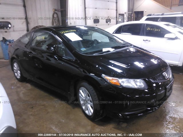 2HGFG3B0XCH507378 - 2012 HONDA CIVIC EXL 黑色 照片 1