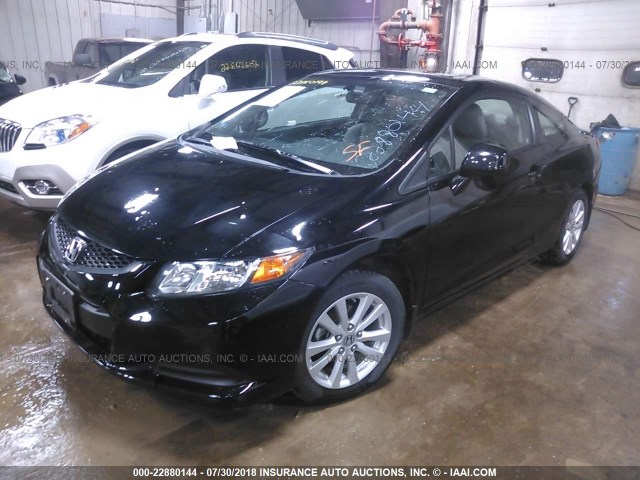 2HGFG3B0XCH507378 - 2012 HONDA CIVIC EXL 黑色 照片 2