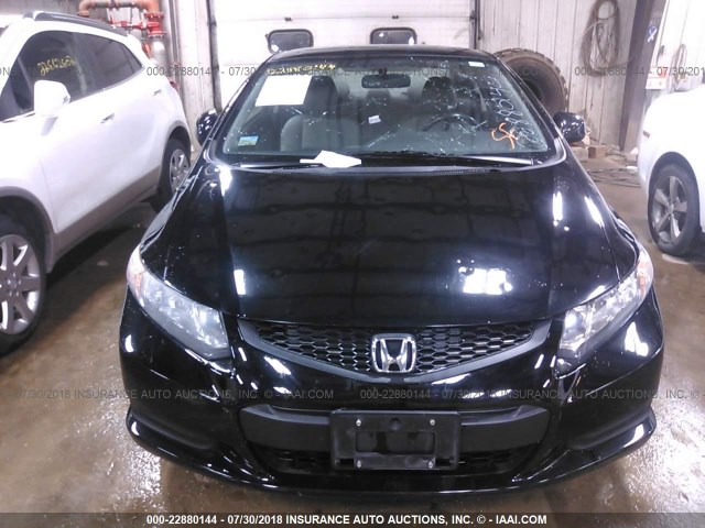 2HGFG3B0XCH507378 - 2012 HONDA CIVIC EXL 黑色 照片 6