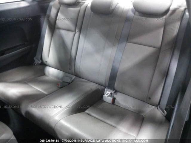 2HGFG3B0XCH507378 - 2012 HONDA CIVIC EXL 黑色 照片 8