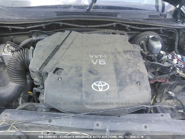 3TMJU62N77M029880 - 2007 TOYOTA TACOMA DOUBLE CAB PRERUNNER BLACK photo 10