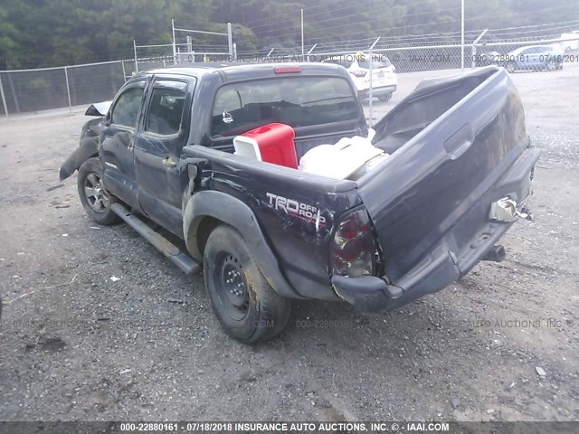 3TMJU62N77M029880 - 2007 TOYOTA TACOMA DOUBLE CAB PRERUNNER BLACK photo 3