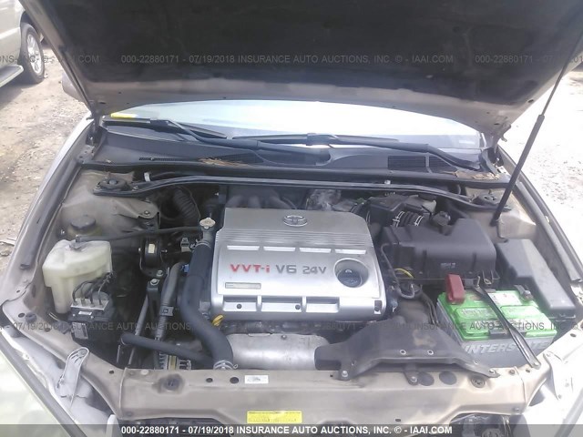 4T1BF32K15U097258 - 2005 TOYOTA CAMRY LE/XLE/SE Қоңыр фото 10