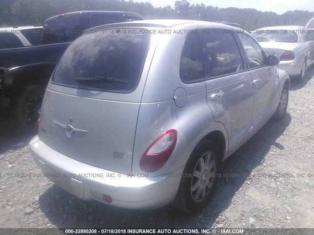 3A4FY58B67T615830 - 2007 CHRYSLER PT CRUISER TOURING SILVER photo 4