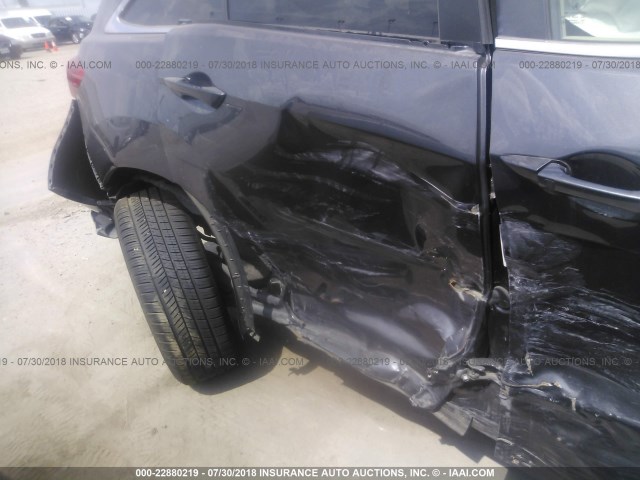 5J8TB3H34EL002705 - 2014 ACURA RDX GRAY photo 6