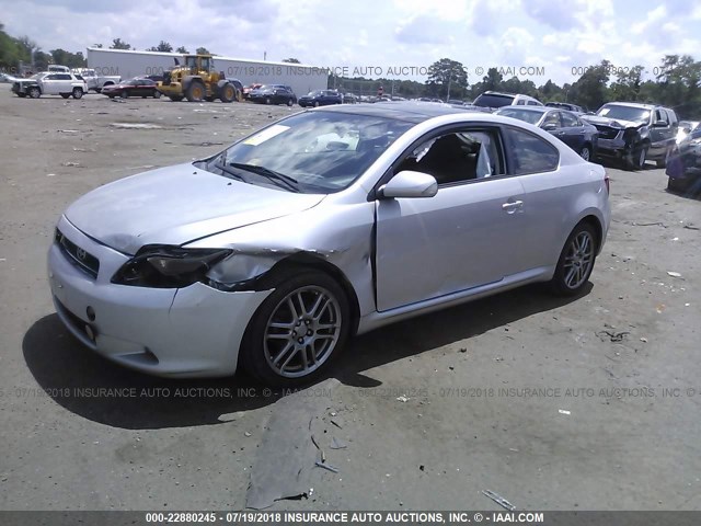 JTKDE167670192928 - 2007 TOYOTA SCION TC 银色 照片 2