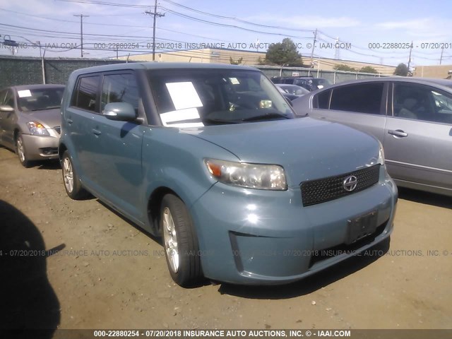 JTLKE50E581010178 - 2008 TOYOTA SCION XB Dəniz mavisi foto 1