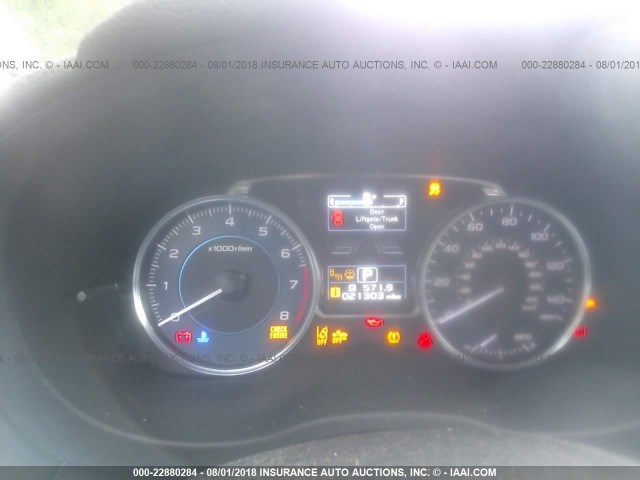 JF2GPADC9G8245168 - 2016 SUBARU CROSSTREK PREMIUM Niebieski zdjęcie 7