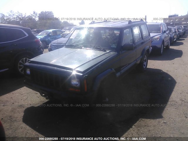 1J4FF68S7XL526971 - 1999 JEEP CHEROKEE SPORT/CLASSIC Zielony zdjęcie 6