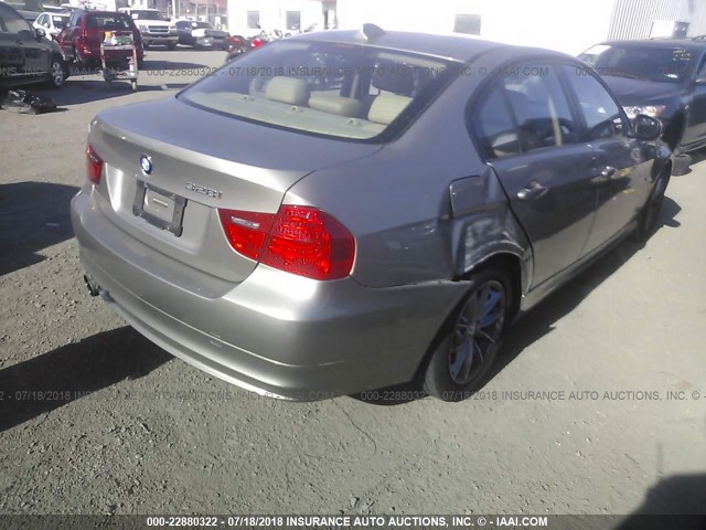 WBAPH5C53AA439794 - 2010 BMW 328 I SULEV BEIGE photo 6