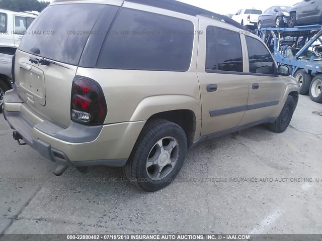 1GNET16S456168070 - 2005 CHEVROLET TRAILBLAZER EXT LS/EXT LT GOLD photo 4