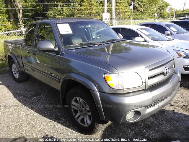 5TBRT38193S439611 - 2003 TOYOTA TUNDRA ACCESS CAB LIMITED GRAY photo 1