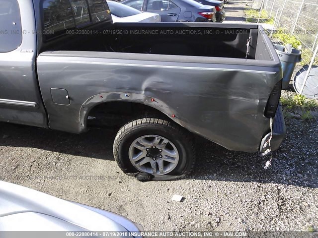 5TBRT38193S439611 - 2003 TOYOTA TUNDRA ACCESS CAB LIMITED GRAY photo 6