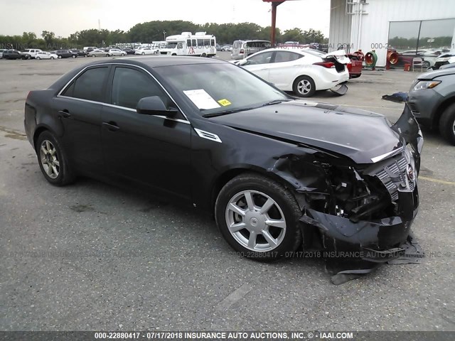 1G6DU57VX90133272 - 2009 CADILLAC CTS HI FEATURE V6 BLACK photo 1