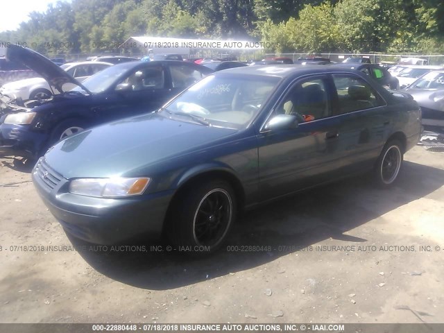 4T1BG22K1WU347476 - 1998 TOYOTA CAMRY CE/LE/XLE MAROON photo 2