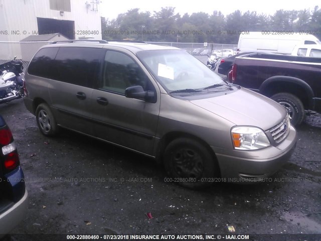 2FMZA51614BA31178 - 2004 FORD FREESTAR SE TAN photo 1