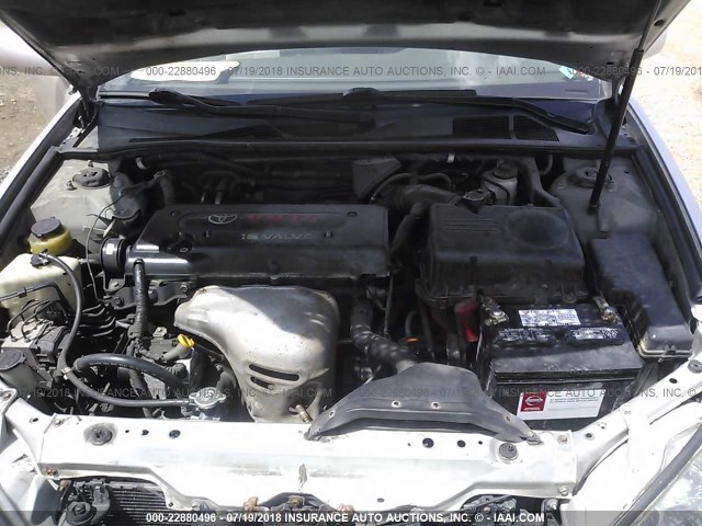 4T1BE32K43U187522 - 2003 TOYOTA CAMRY LE/XLE/SE 银色 照片 10
