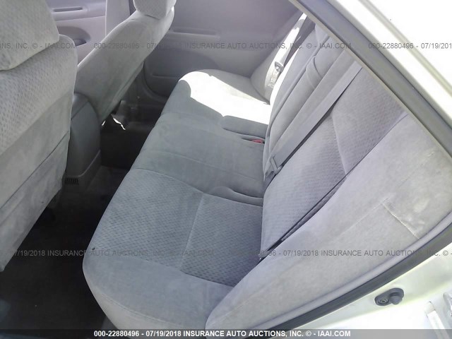 4T1BE32K43U187522 - 2003 TOYOTA CAMRY LE/XLE/SE 银色 照片 8