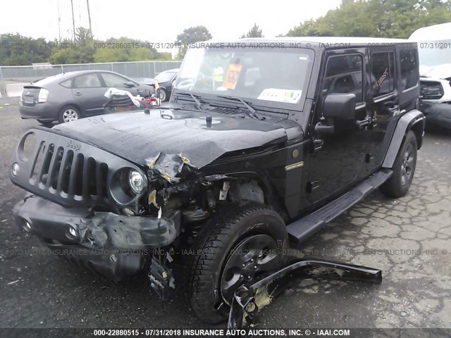 1C4BJWDG1HL563245 - 2017 JEEP WRANGLER UNLIMITE SPORT BLACK photo 6