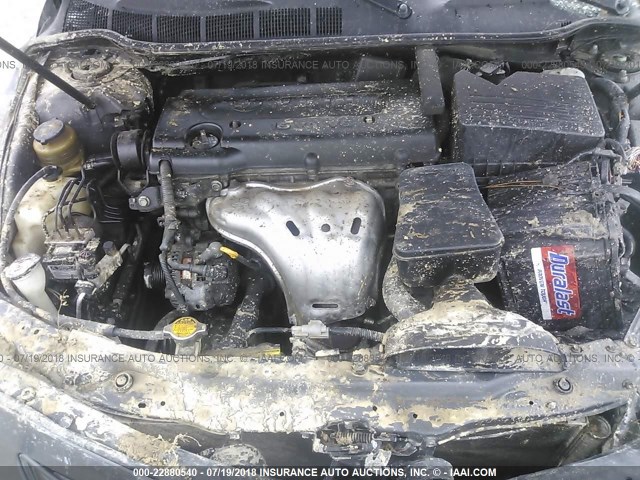 4T1BE46K57U609836 - 2007 TOYOTA CAMRY NEW GENERAT CE/LE/XLE/SE GRAY photo 10