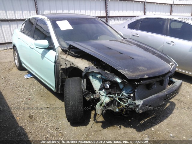 1HGCP26858A070487 - 2008 HONDA ACCORD EXL GREEN photo 1