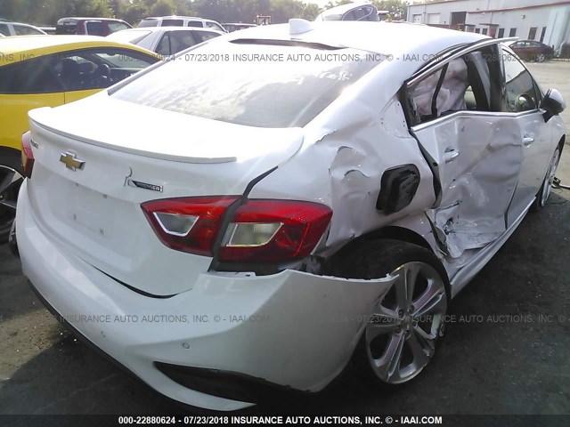 1G1BG5SM3G7327746 - 2016 CHEVROLET CRUZE PREMIER WHITE photo 6