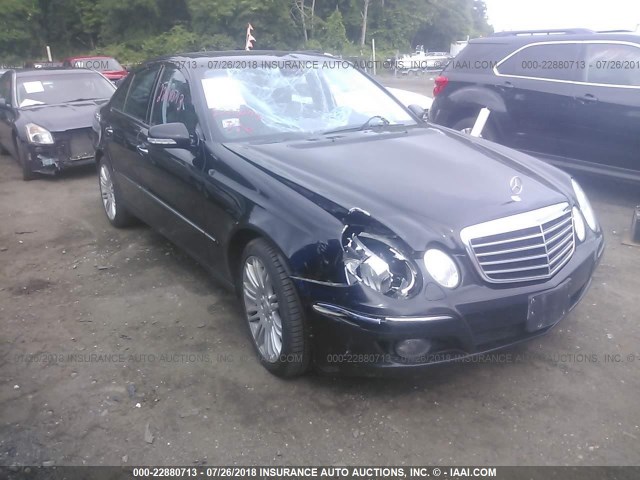 WDBUF87X08B238480 - 2008 MERCEDES-BENZ E 350 4MATIC BLACK photo 1