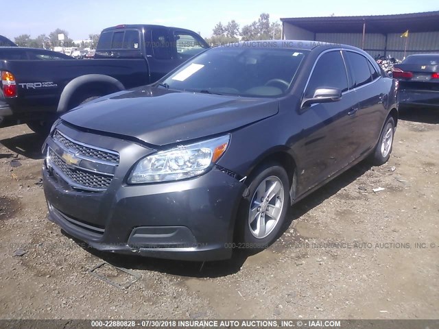 1G11C5SA2DF150878 - 2013 CHEVROLET MALIBU 1LT 灰色 照片 2