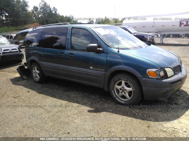 1GMDX03E73D257038 - 2003 PONTIAC MONTANA GREEN photo 1