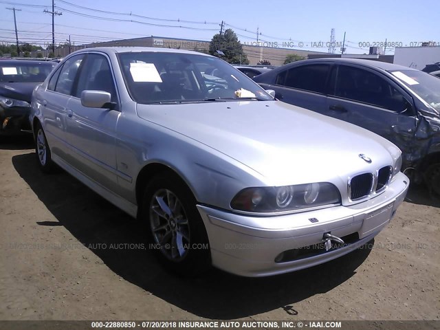 WBADT43473G026778 - 2003 BMW 525 I AUTOMATIC SILVER photo 1
