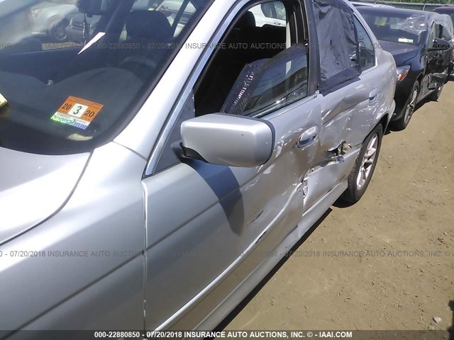 WBADT43473G026778 - 2003 BMW 525 I AUTOMATIC SILVER photo 6