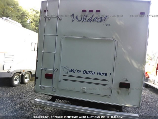 4X4FWCD245V009844 - 2005 FOREST RIVER WILDCAT  白色 照片 7