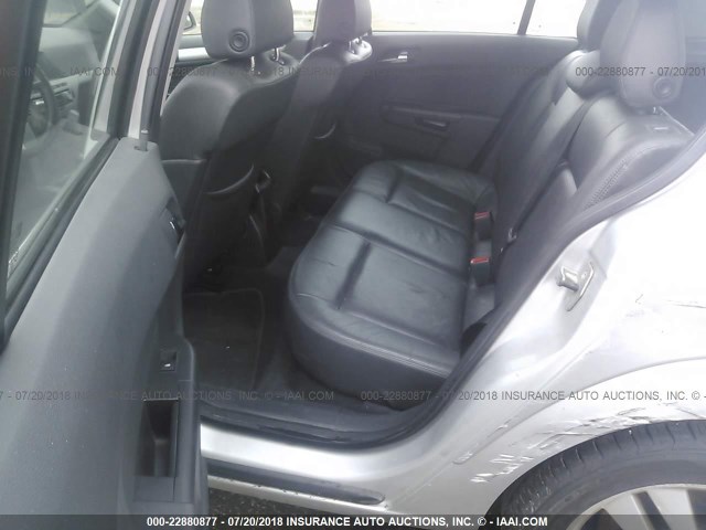 W08AT671185109121 - 2008 SATURN ASTRA XR SILVER photo 8